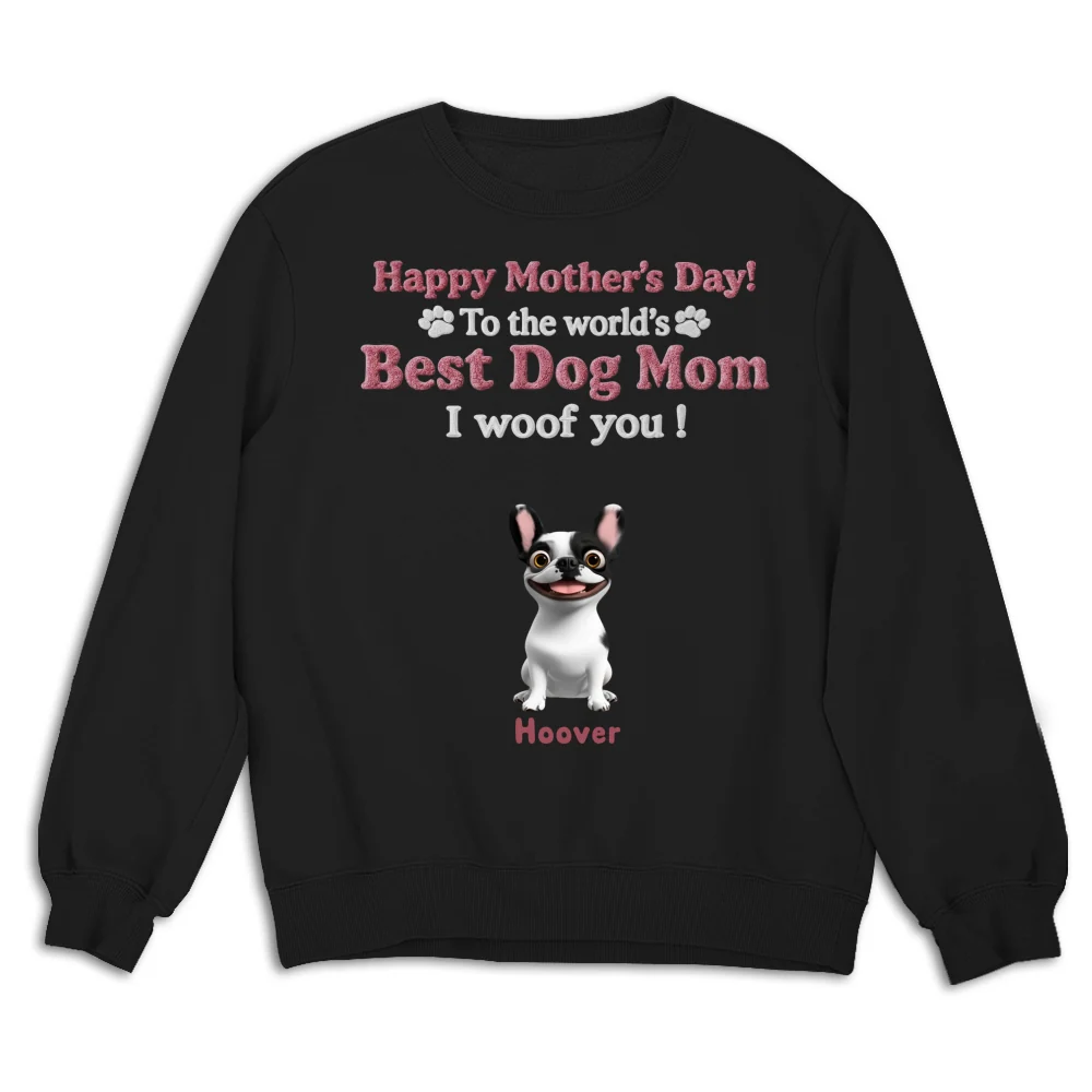 Happy To Be Dog Parents Ver Standing Ver Dark - Personalized Custom Shirt - Image 12