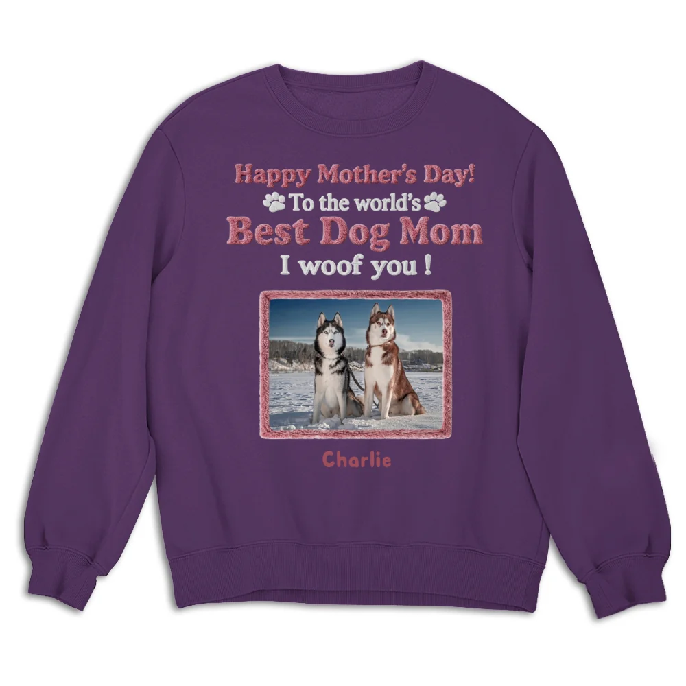 Happy To Be Dog Parents Ver Standing Ver Dark Photo - Personalized Custom Shirt - Image 11