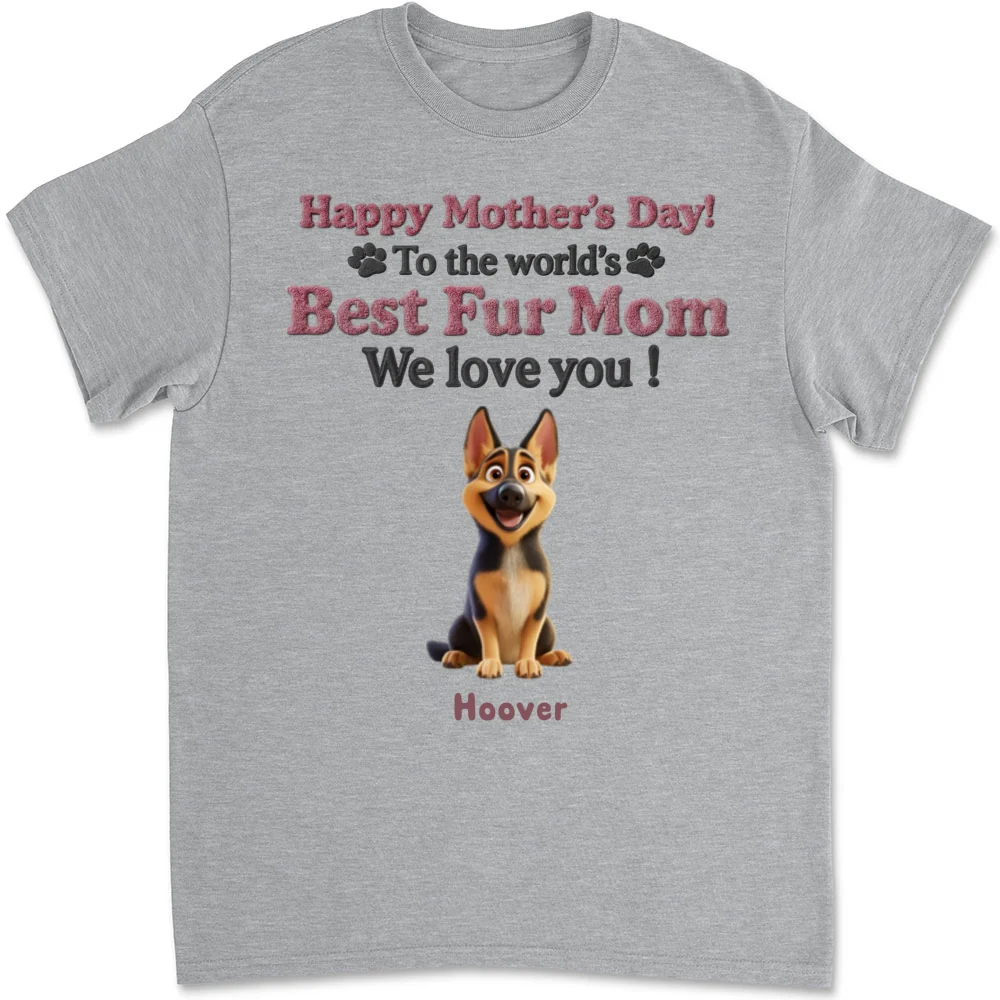 Happy To Be Pet Parents Ver Standing - Personalized Custom Shirt - Image 7