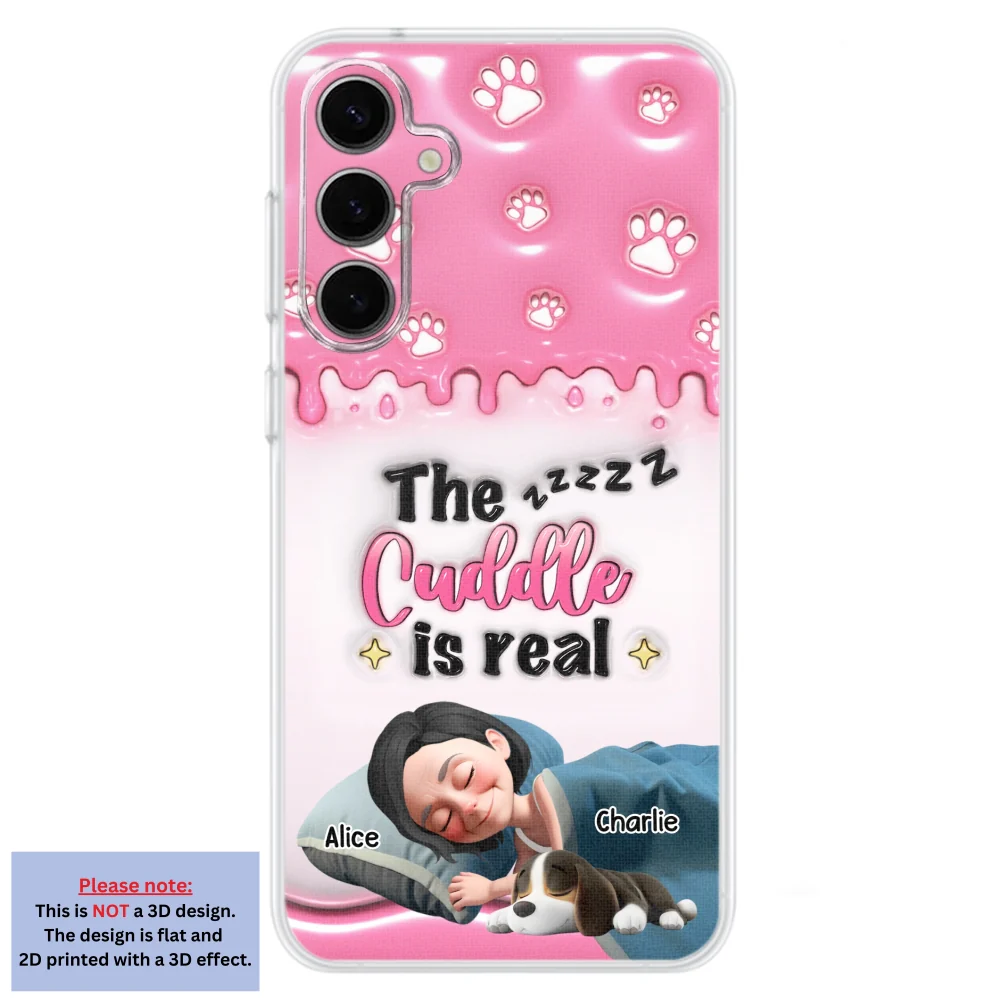 Happy With My Babies - Personalized Custom 3D Inflated Effect Phone Case - Image 30