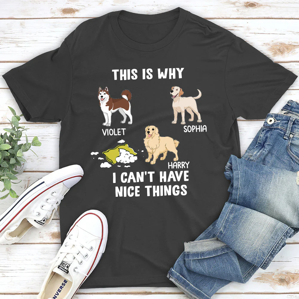 Have Nice Things - Personalized Custom Unisex T-shirt - Image 5