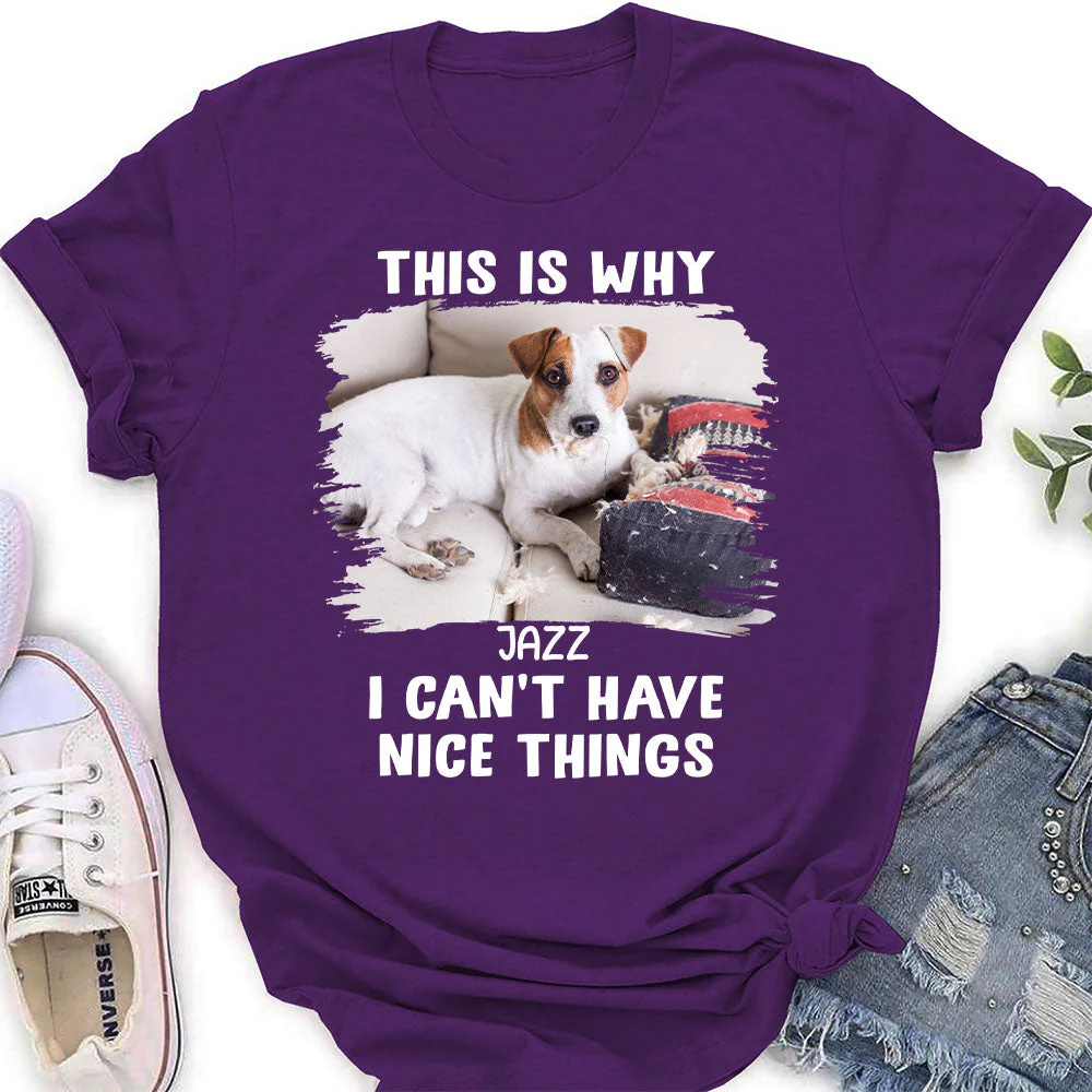 Have Nice Things - Personalized Custom Women's T-shirt - Image 2