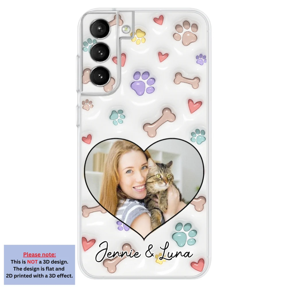 Her Baby Lovely Cats Ver Photo - Personalized Custom 3D Inflated Effect Phone Case - Image 25
