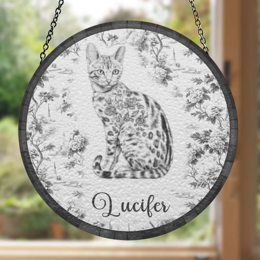 Here I Go - Personalized Custom Window Hanging Suncatcher - Image 5