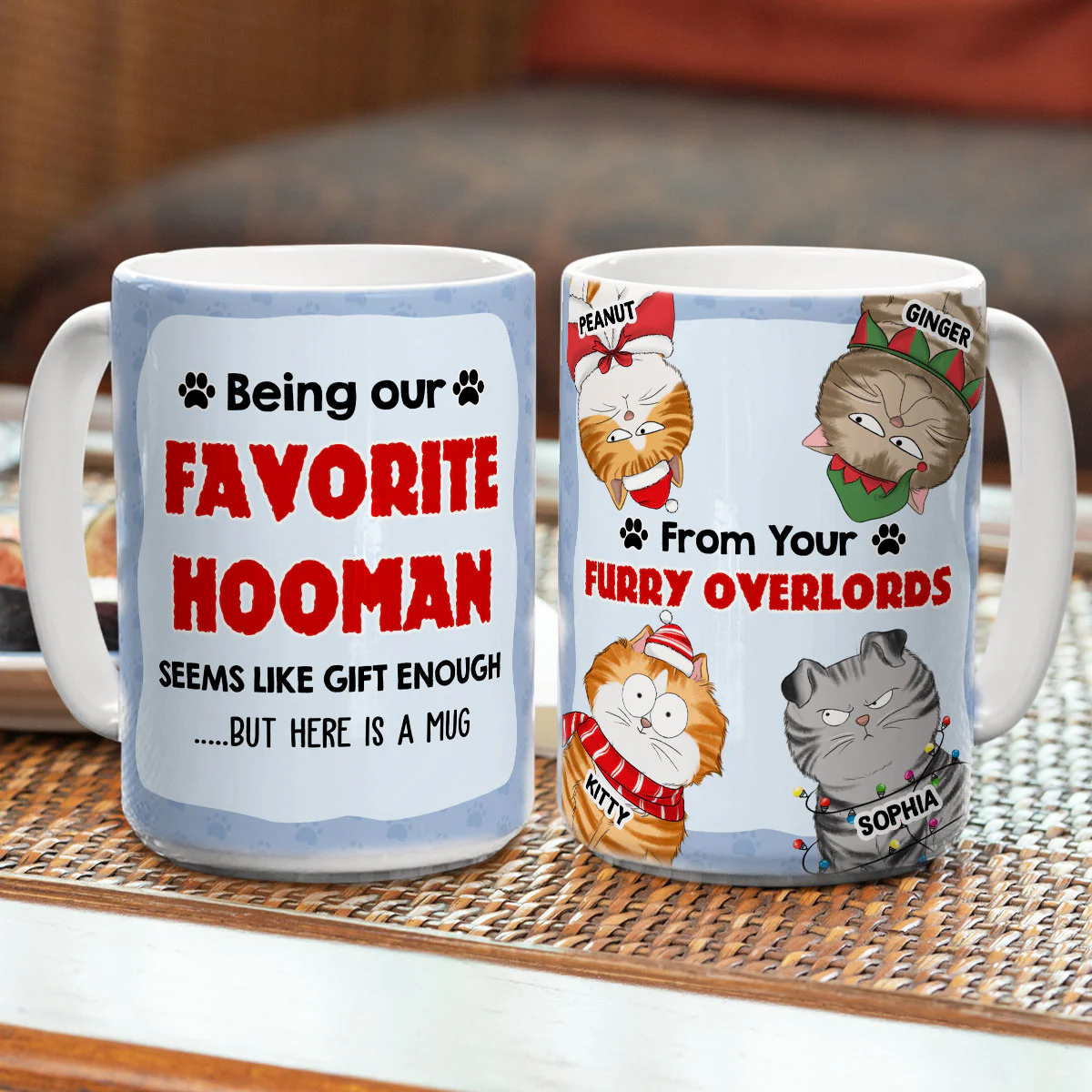 Here Is A Mug - Personalized Custom Coffee Mug - Image 13