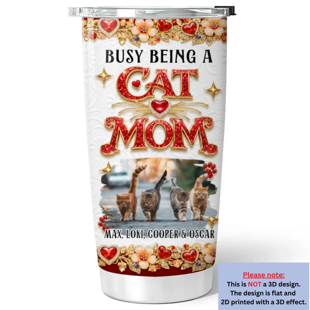 Here To Be Your Baby Photo - Personalized Custom 3D Effect Tumbler - Image 7