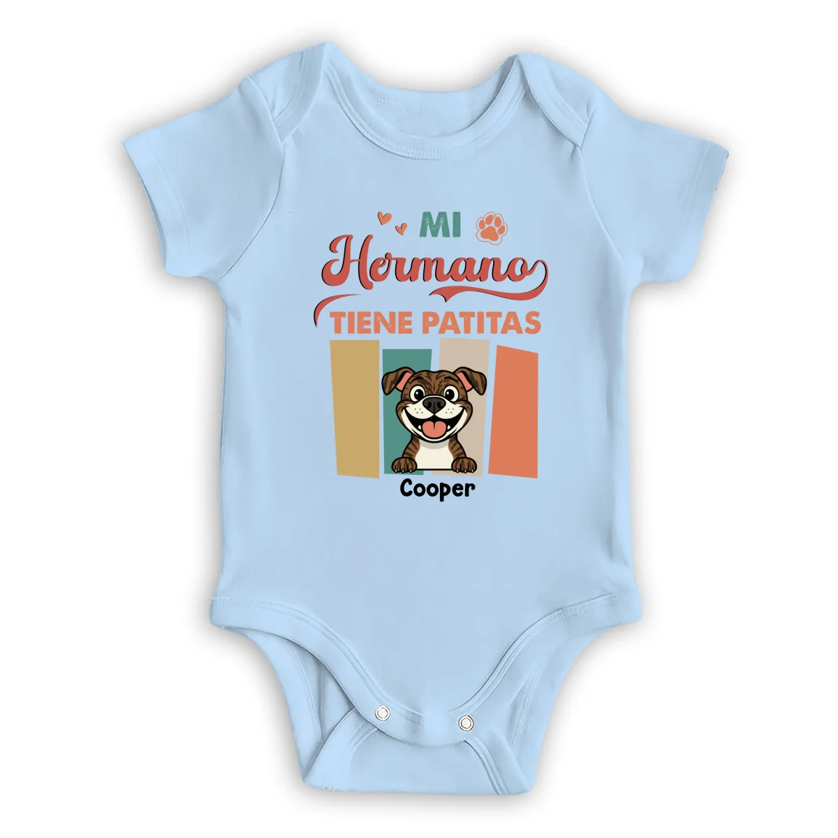 Hermanos Con Patitas - Body De Bebé Personalizado - Image 9