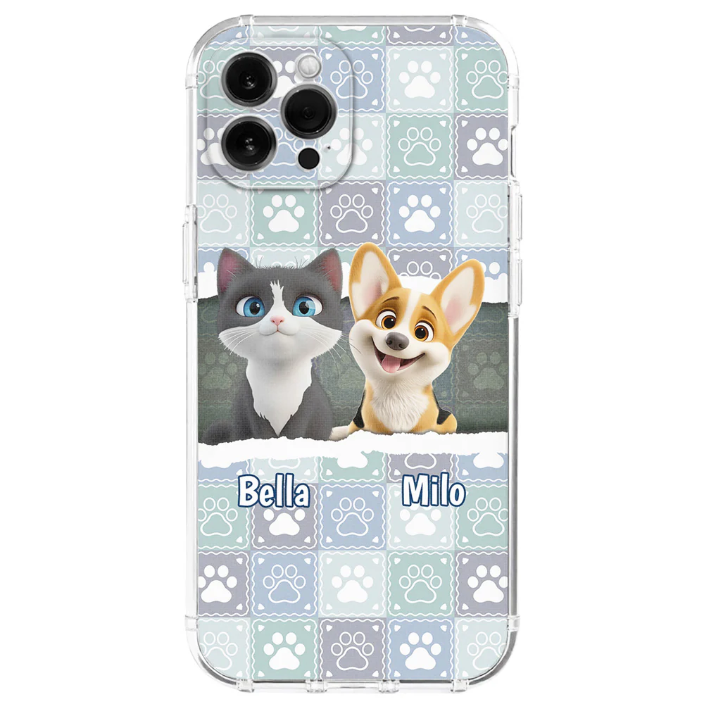 Hide And Seek With Us - Personalized Custom Phone Case