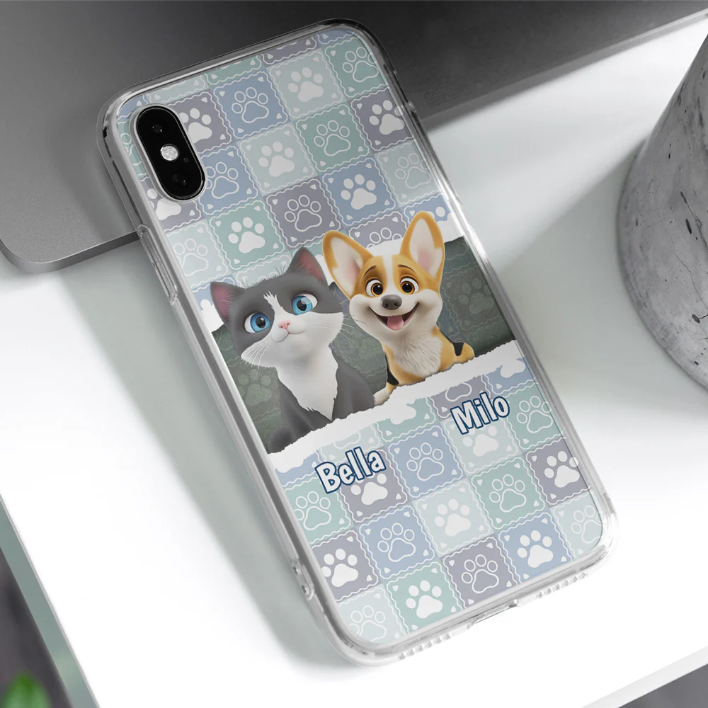Hide And Seek With Us - Personalized Custom Phone Case - Image 3