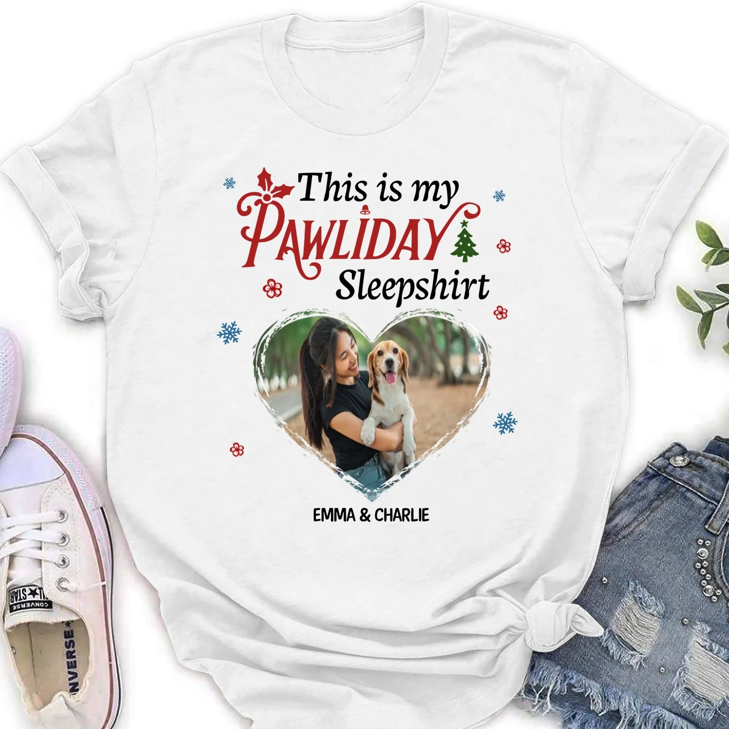 Holy Day And Night Photo - Personalized Custom Women's T-shirt - Image 4