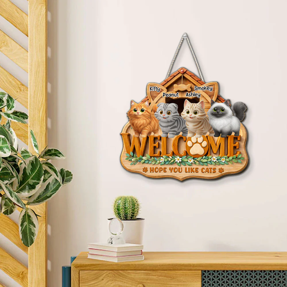 Home Right Here Storybook Ver - Personalized Custom Wood Sign - Image 5