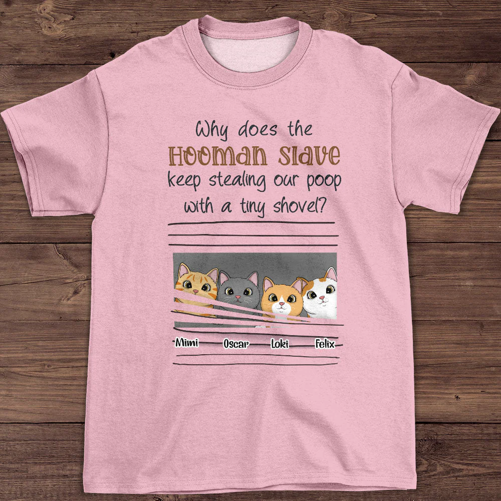 Hooman Slave - Personalized Custom All-over-print T-shirt - Image 4