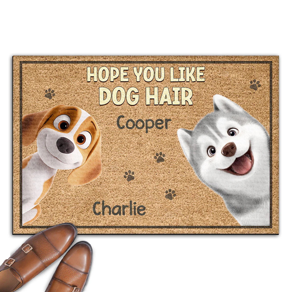 Hope You Like Dog Hair - Personalized Custom Doormat