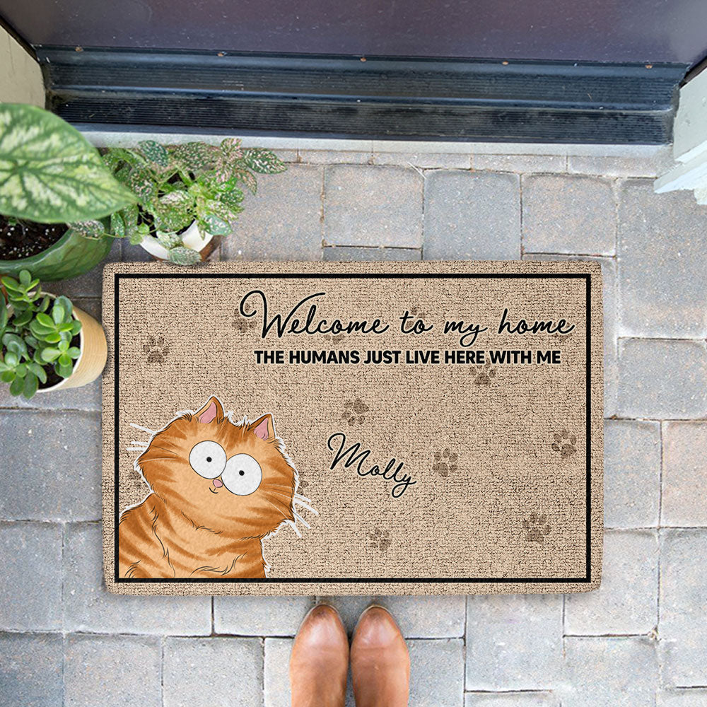 Hope You Like Fur Babies - Personalized Custom Doormat - Image 2