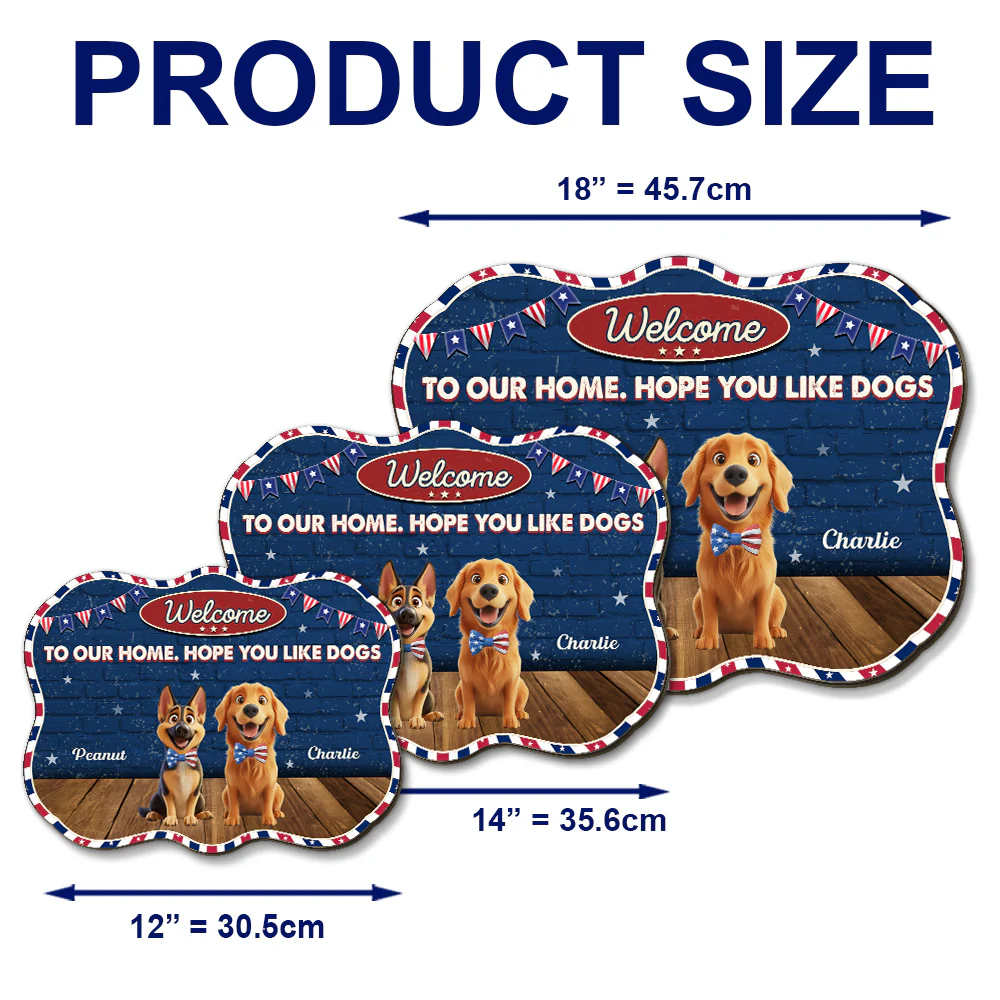 Hope You Love Dogs - Personalized Custom Wood Sign - Image 6