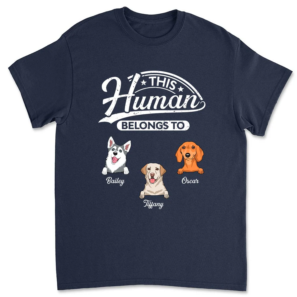 Human Belongs 2 - Personalized Custom Unisex T-shirt