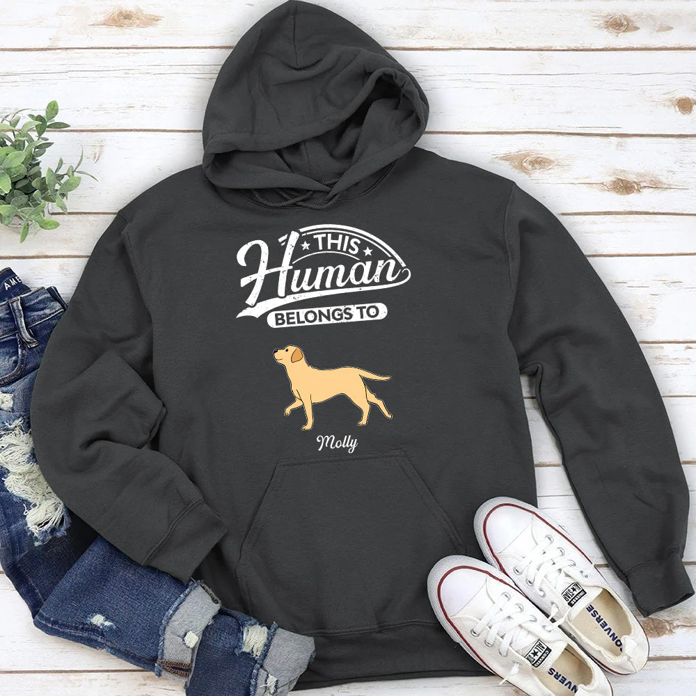 Human Belongs - Personalized Custom Hoodie - Image 2