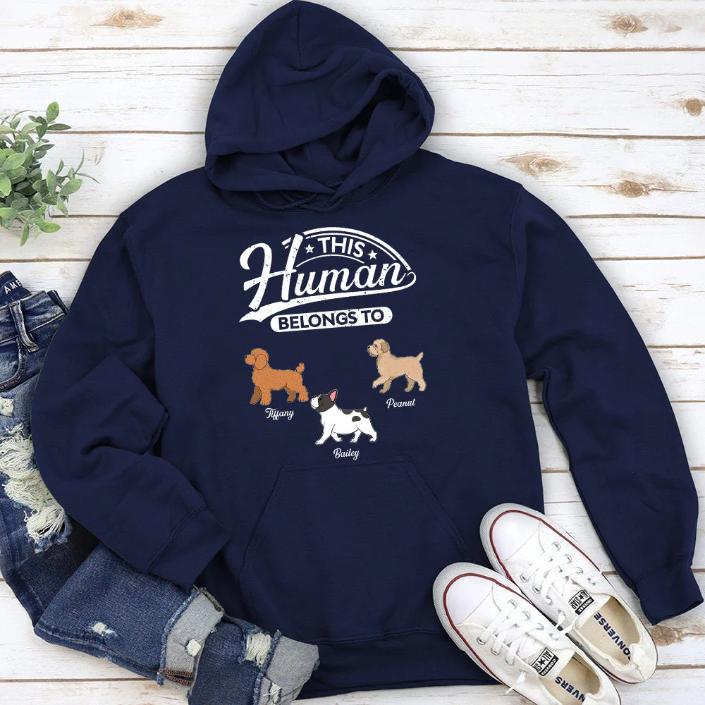 Human Belongs - Personalized Custom Hoodie - Image 5