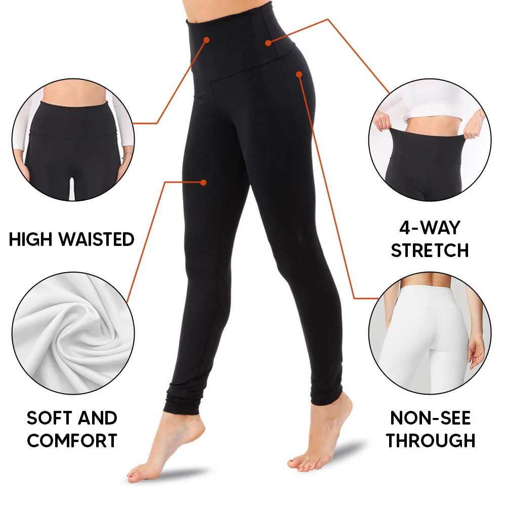Human Paw Prints - High-Waisted Leggings - Image 4