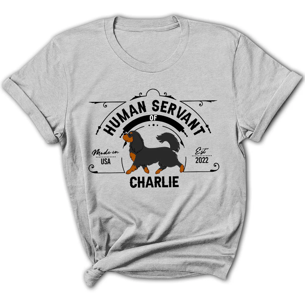 Human Servant - Personalized Custom Women's T-shirt