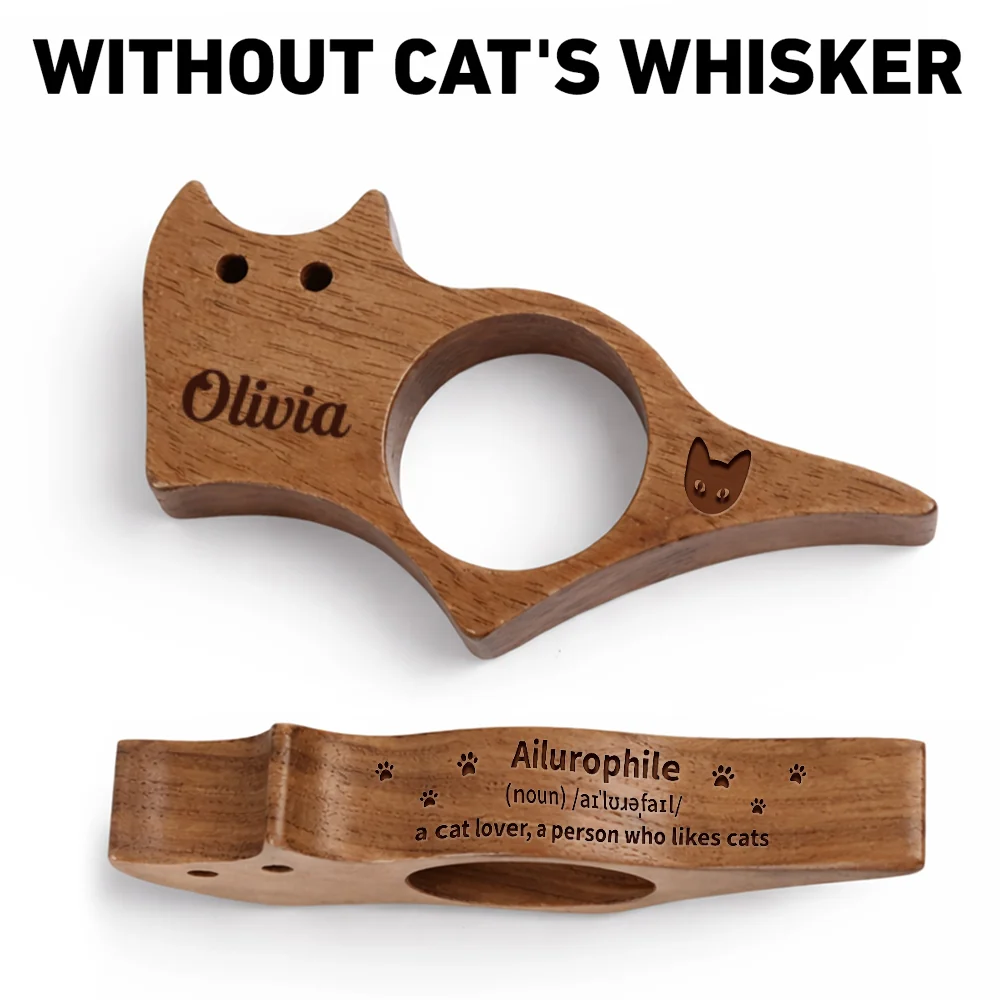 I Am A Cat Lover - Personalized Custom Cat Book Page Holder - Image 7