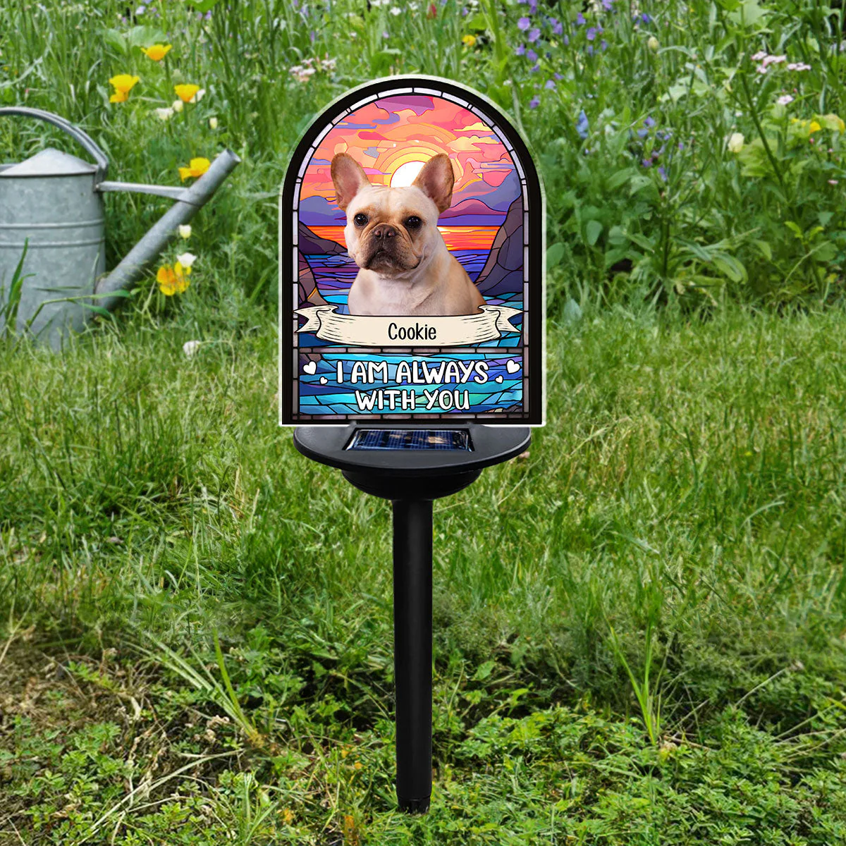 I am Always With You  - Personalized Custom Solar Light - Image 3