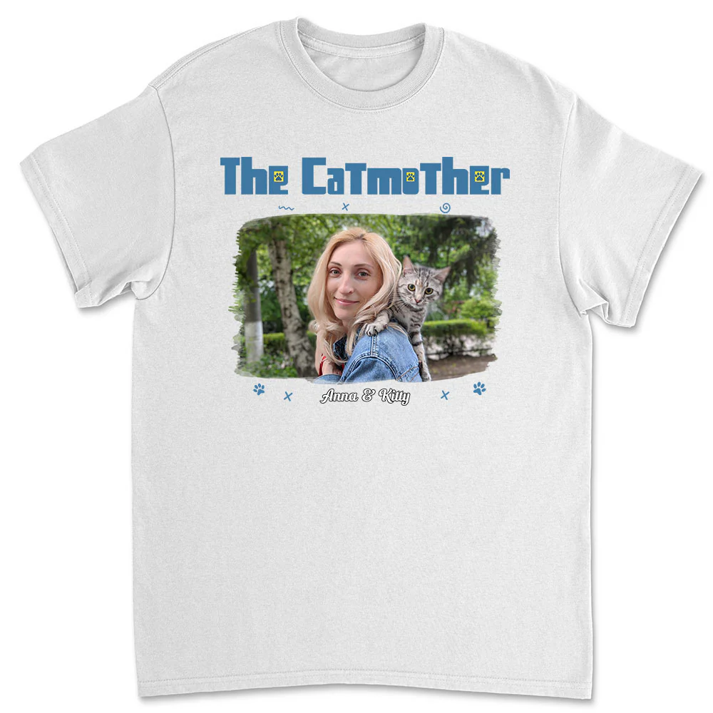 I Am The Catmother Photo - Personalized Custom Unisex T-Shirt