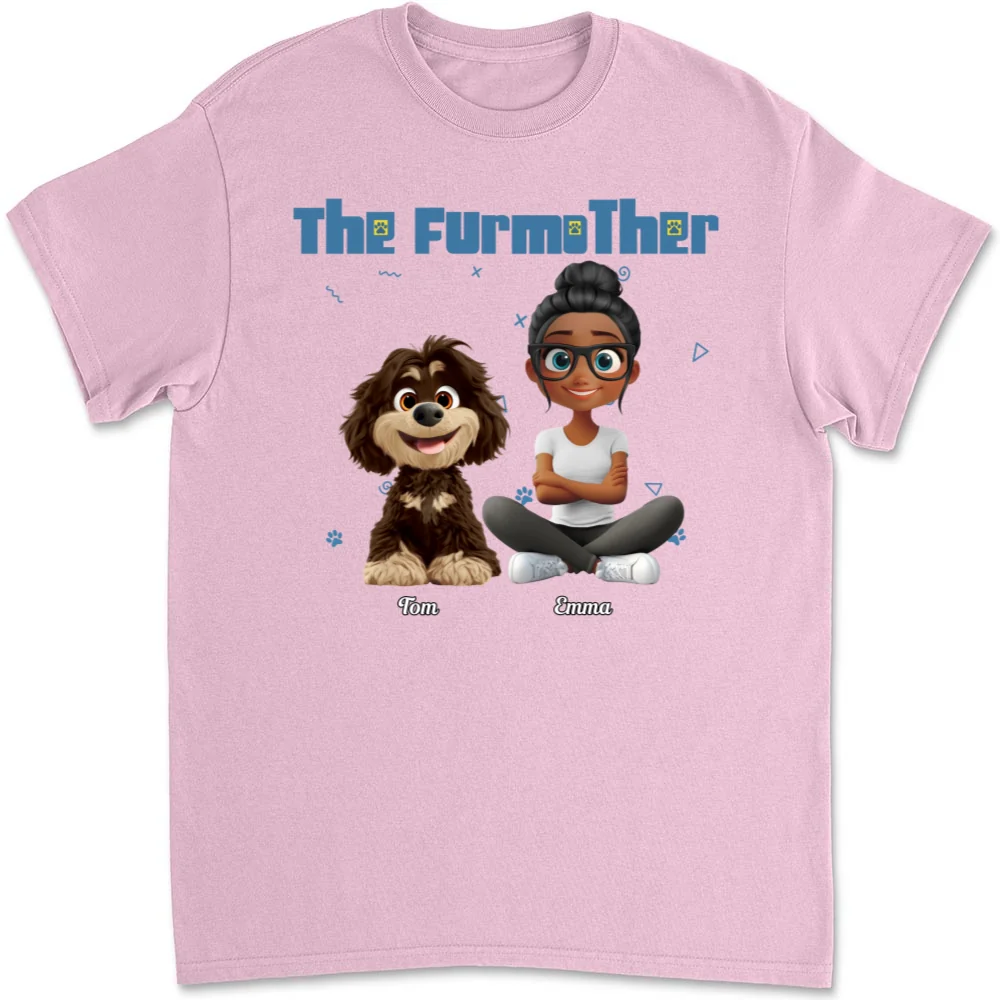 I Am The Furmother - Personalized Custom Unisex T-Shirt - Image 6