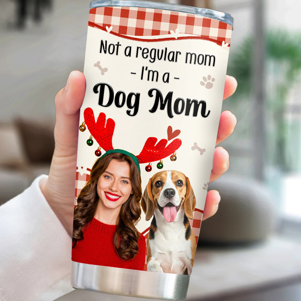 I Am Your Santa Photo - Personalized Custom 3D Effect Tumbler - Image 2