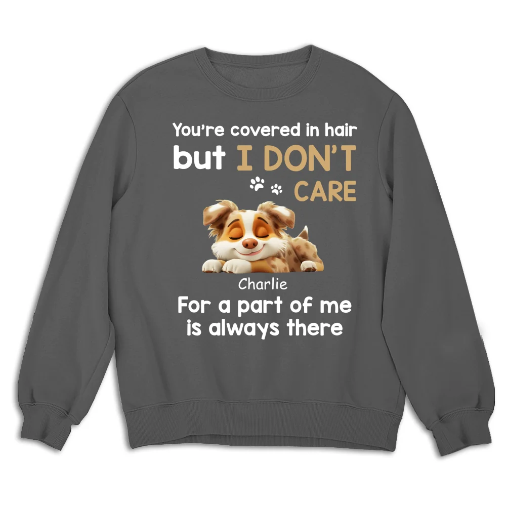 I Do Not Care - Personalized Custom Sweatshirt - Image 5