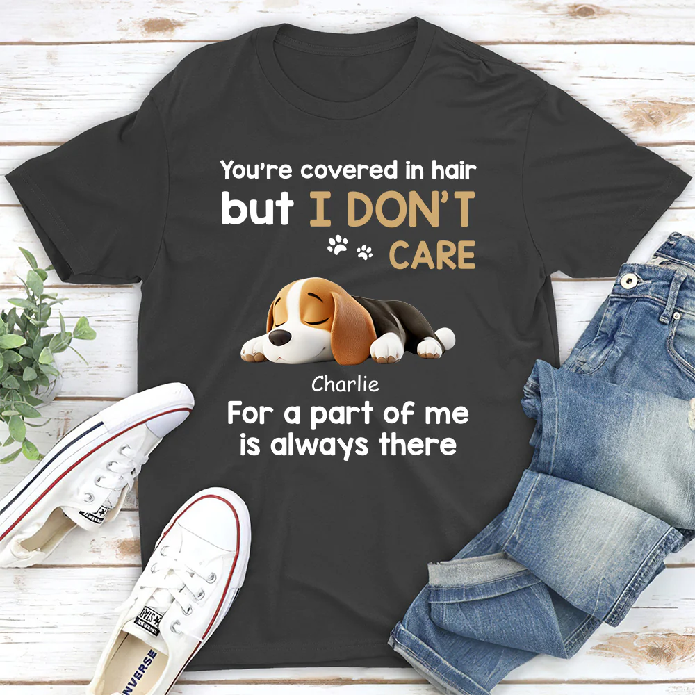 I Do Not Care - Personalized Custom Unisex T-shirt - Image 3