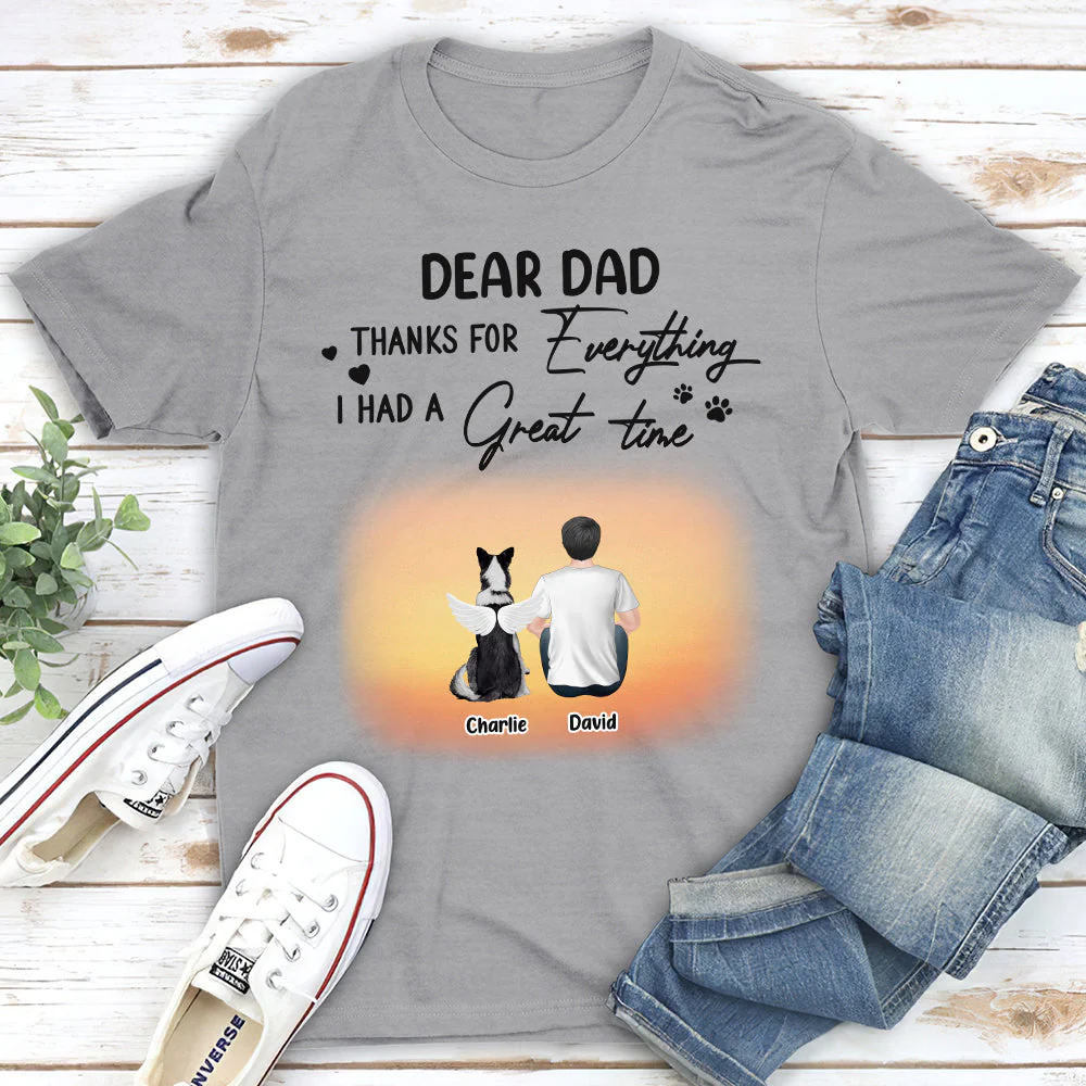 I Had A Great Time - Personalized Custom Unisex T-shirt - Image 3