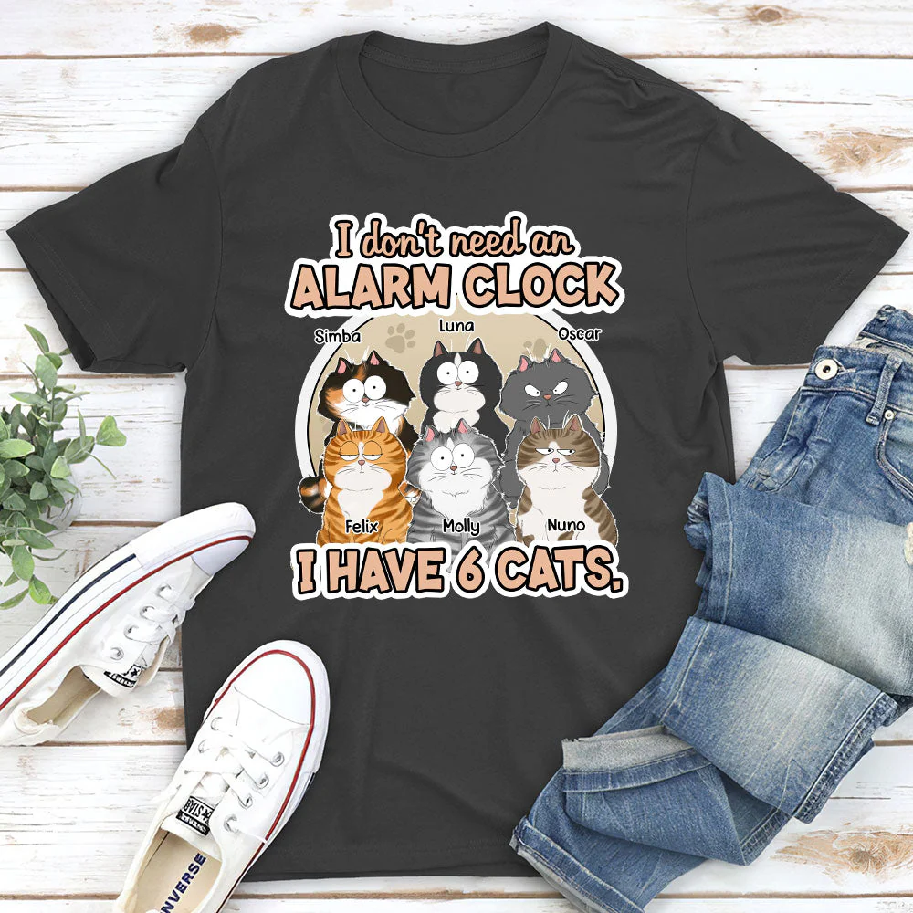 I Have A Cat - Personalized Custom Unisex T-shirt - Image 4