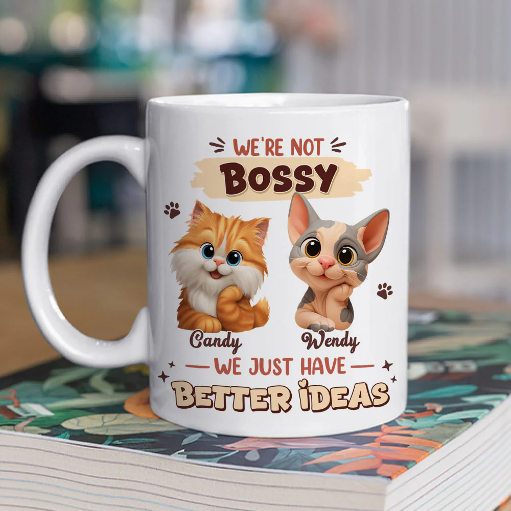 I Have Better Ideas - Personalized Custom Coffee Mug - Image 2