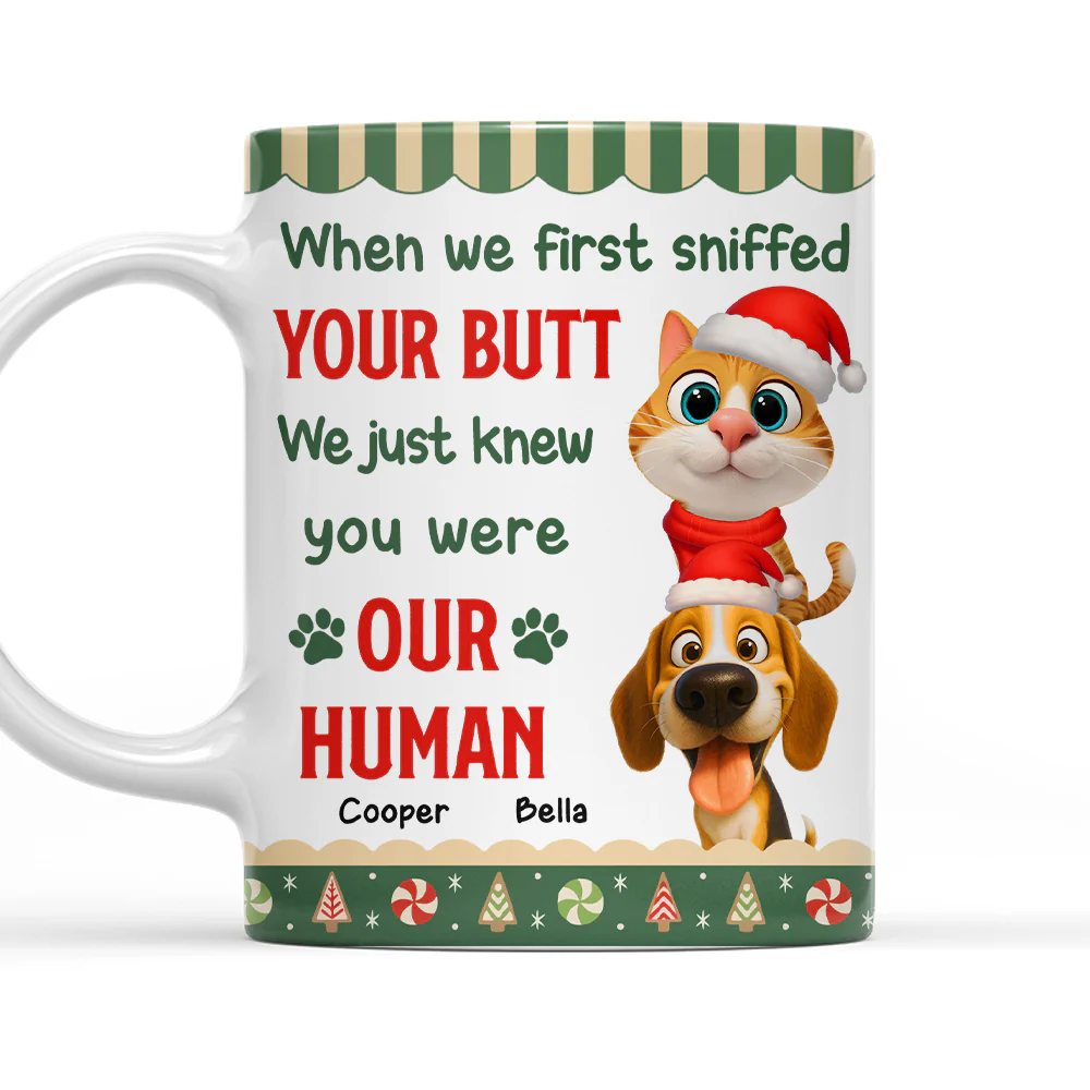 I Just Knew Fur Ver - Personalized Custom Coffee Mug