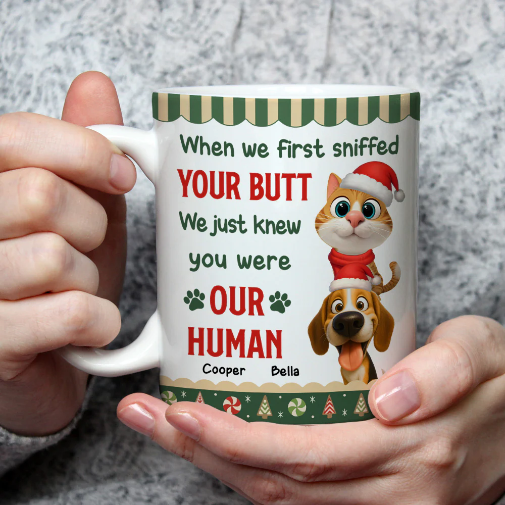 I Just Knew Fur Ver - Personalized Custom Coffee Mug - Image 2