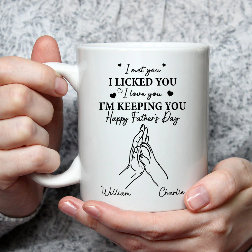 I Licked You - Personalized Custom Coffee Mug - Image 3