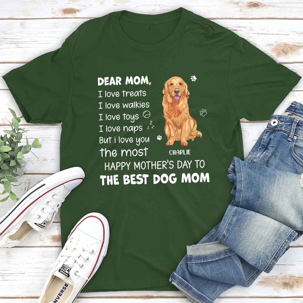I Love Treats - Personalized Custom Unisex T-shirt - Image 2