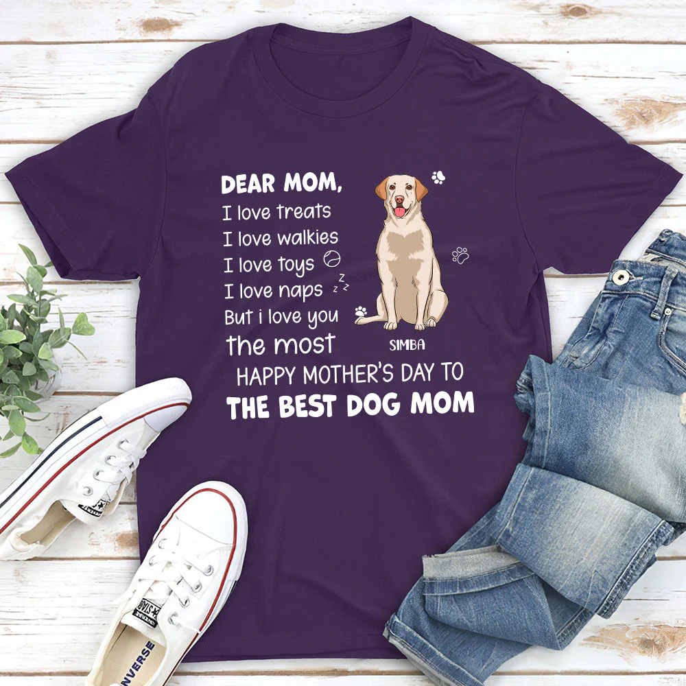 I Love Treats - Personalized Custom Unisex T-shirt - Image 5