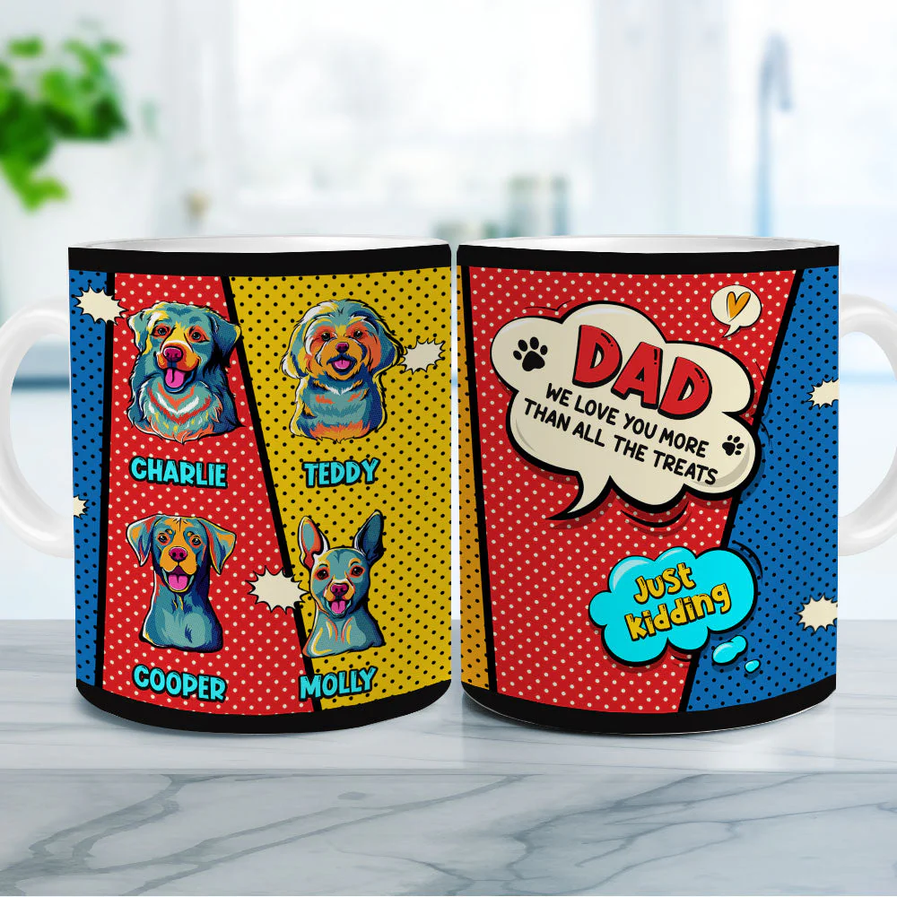 I Love You More Than All The Treats - Personalized Custom Coffee Mug - Image 4