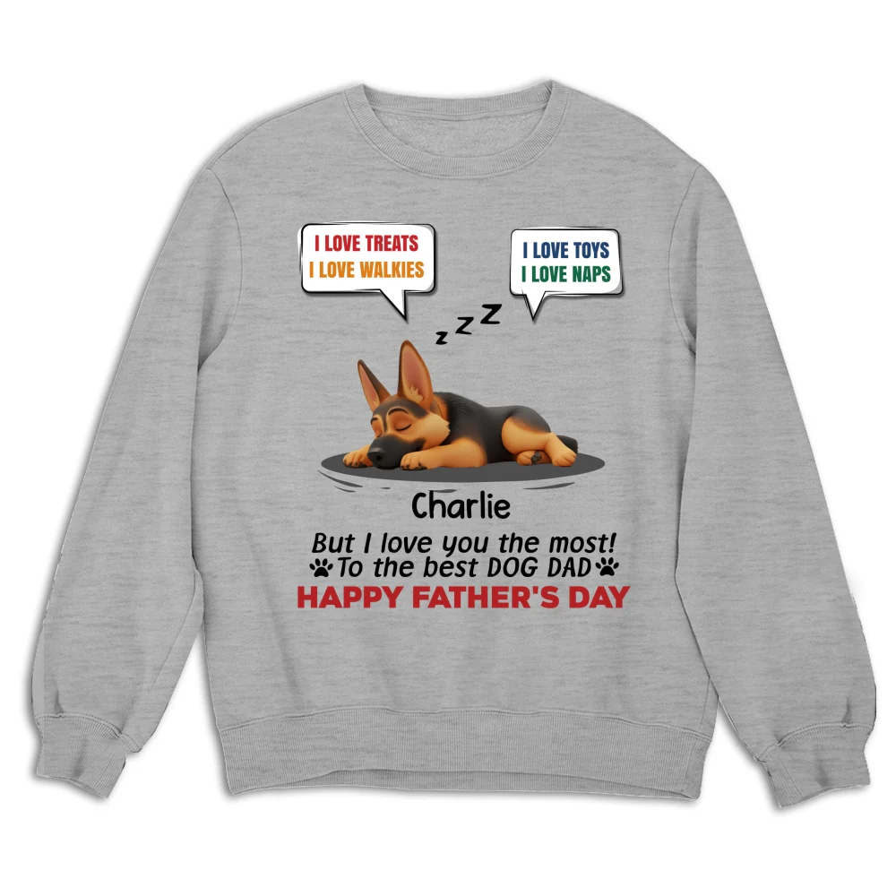 I Love You The Most - Personalized Custom Shirt - Image 12