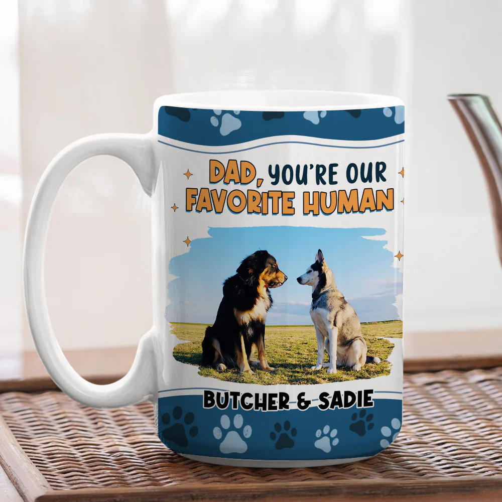 I Love You The Most Photo - Personalized Custom Coffee Mug - Image 5
