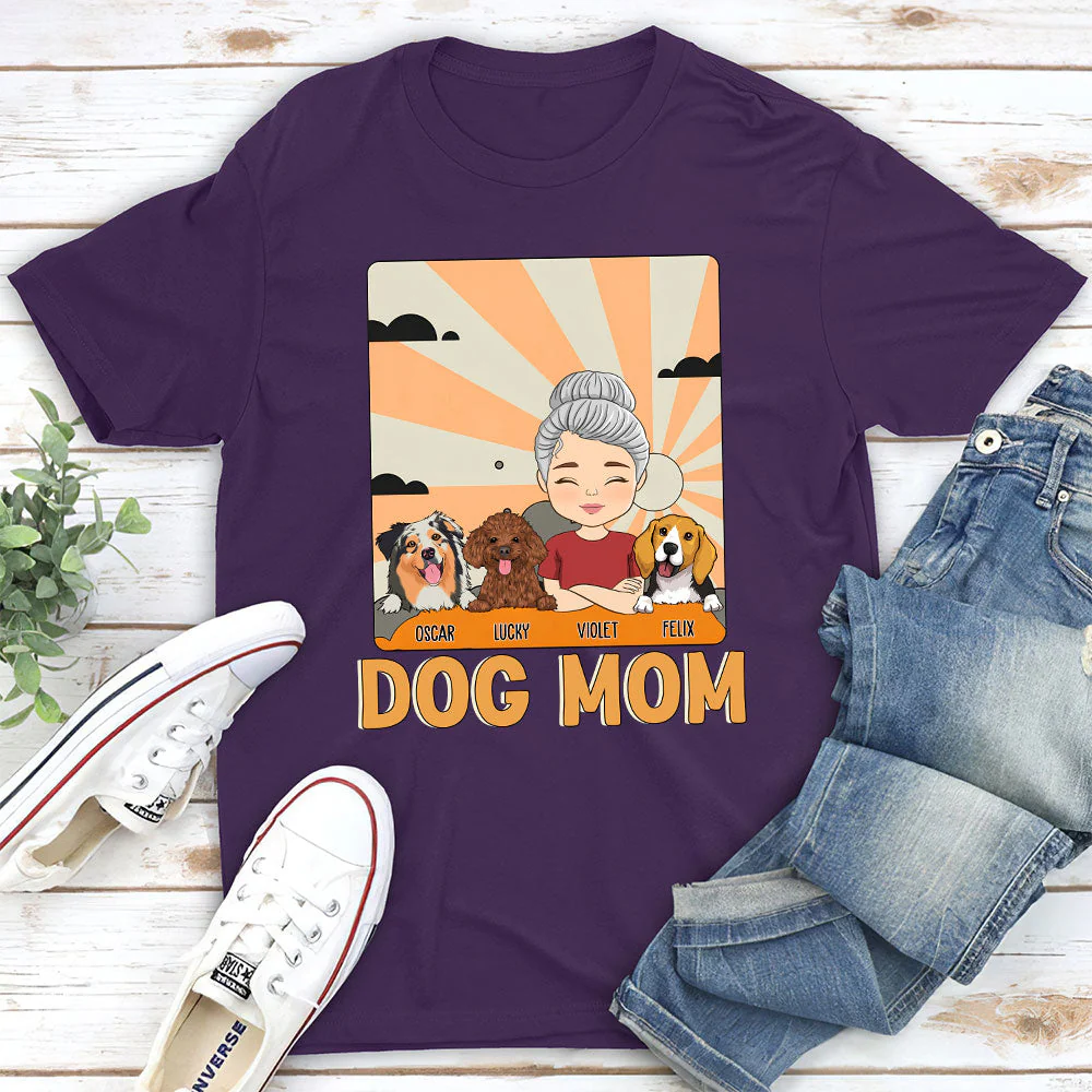 I Luv U Mom - Personalized Custom Unisex T-shirt - Image 5