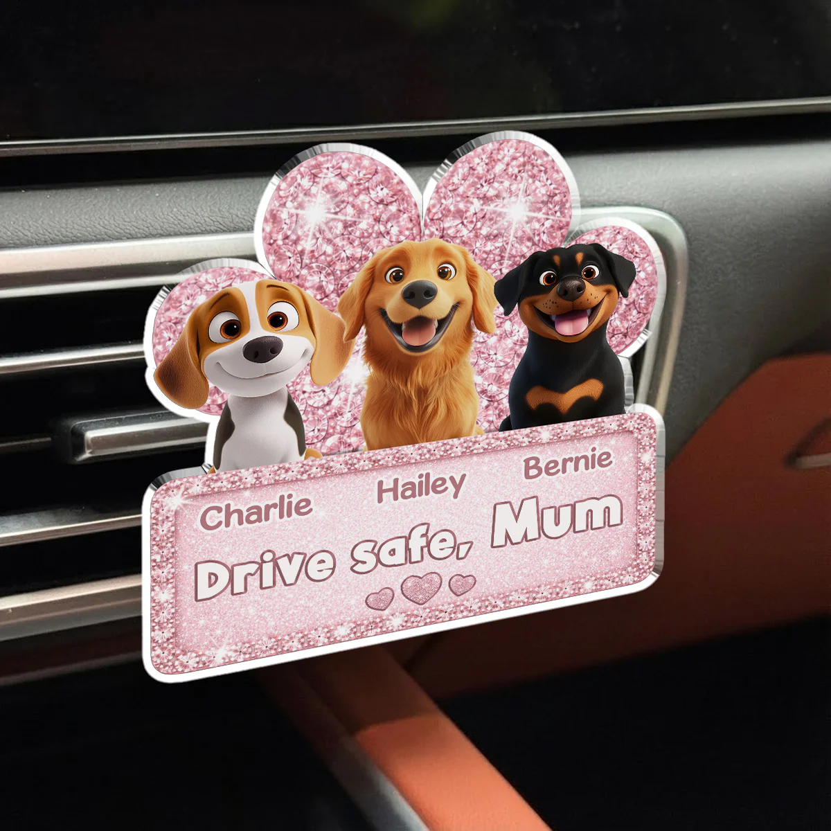 I Need You - Personalized Custom Car Vent Clip - Image 4