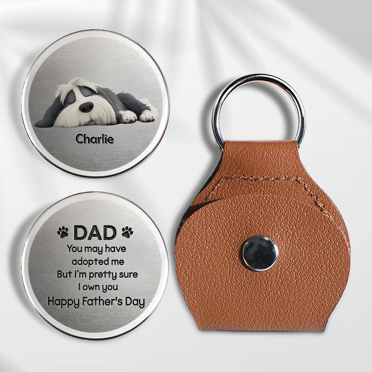 I Own You For Sure - Personalized Custom 3D Effect Pocket Hug