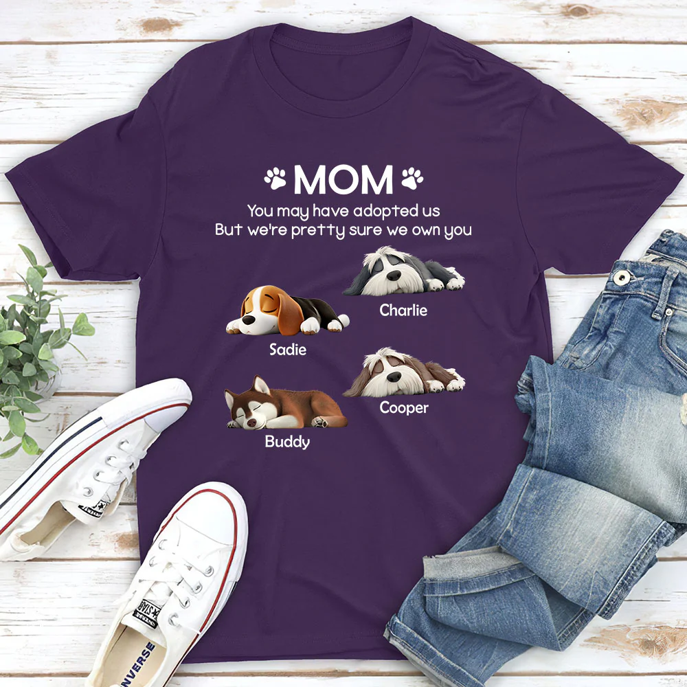 I Own You For Sure Version 2 - Personalized Custom Unisex T-shirt - Image 2