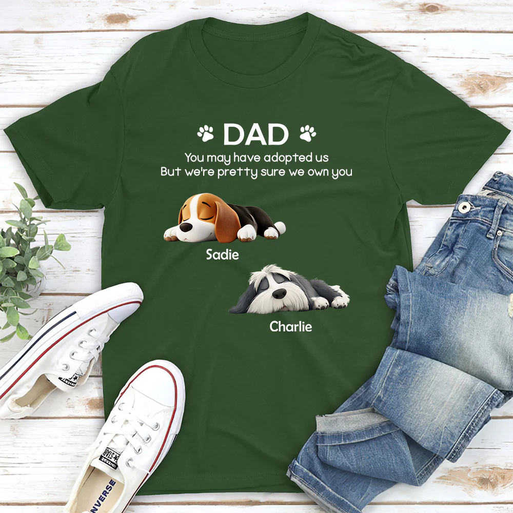 I Own You For Sure Version 2 - Personalized Custom Unisex T-shirt - Image 3