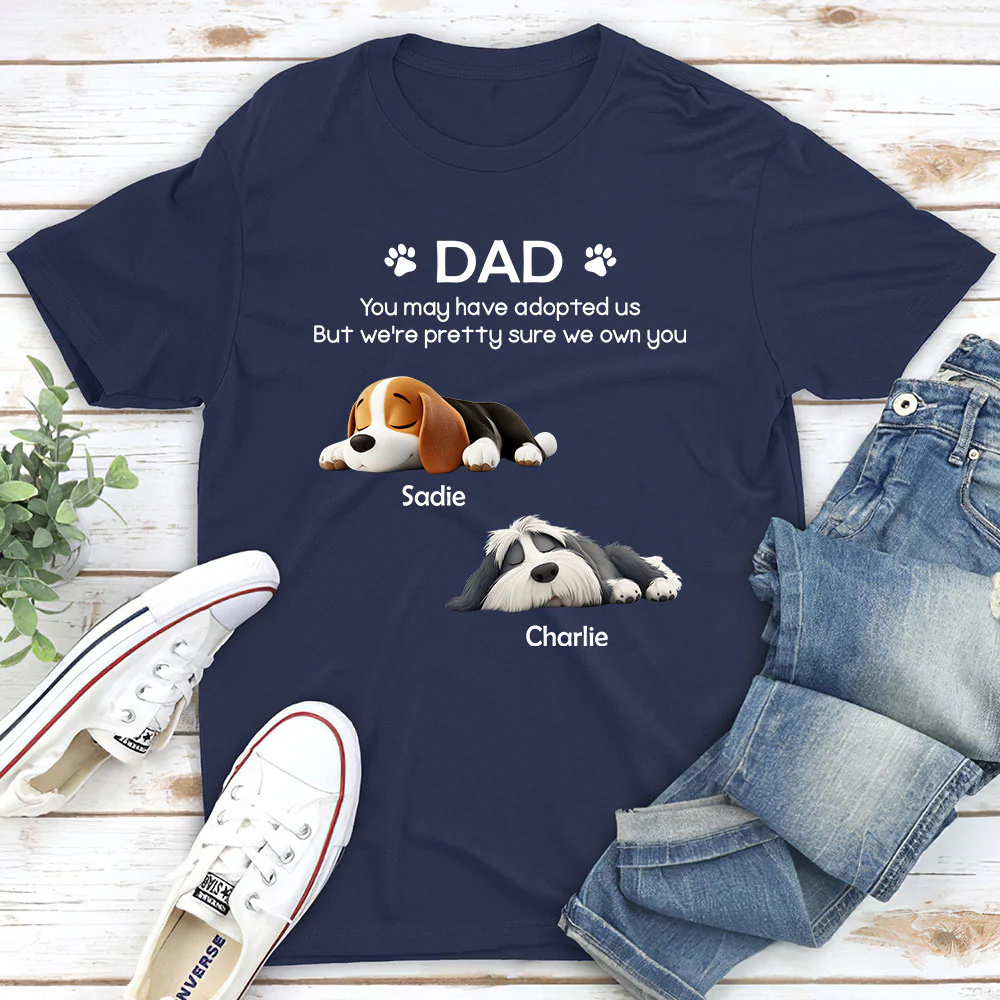 I Own You For Sure Version 2 - Personalized Custom Unisex T-shirt - Image 4