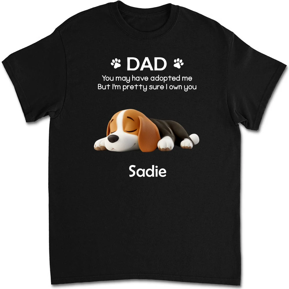 I Own You For Sure Version 2 - Personalized Custom Unisex T-shirt - Image 6