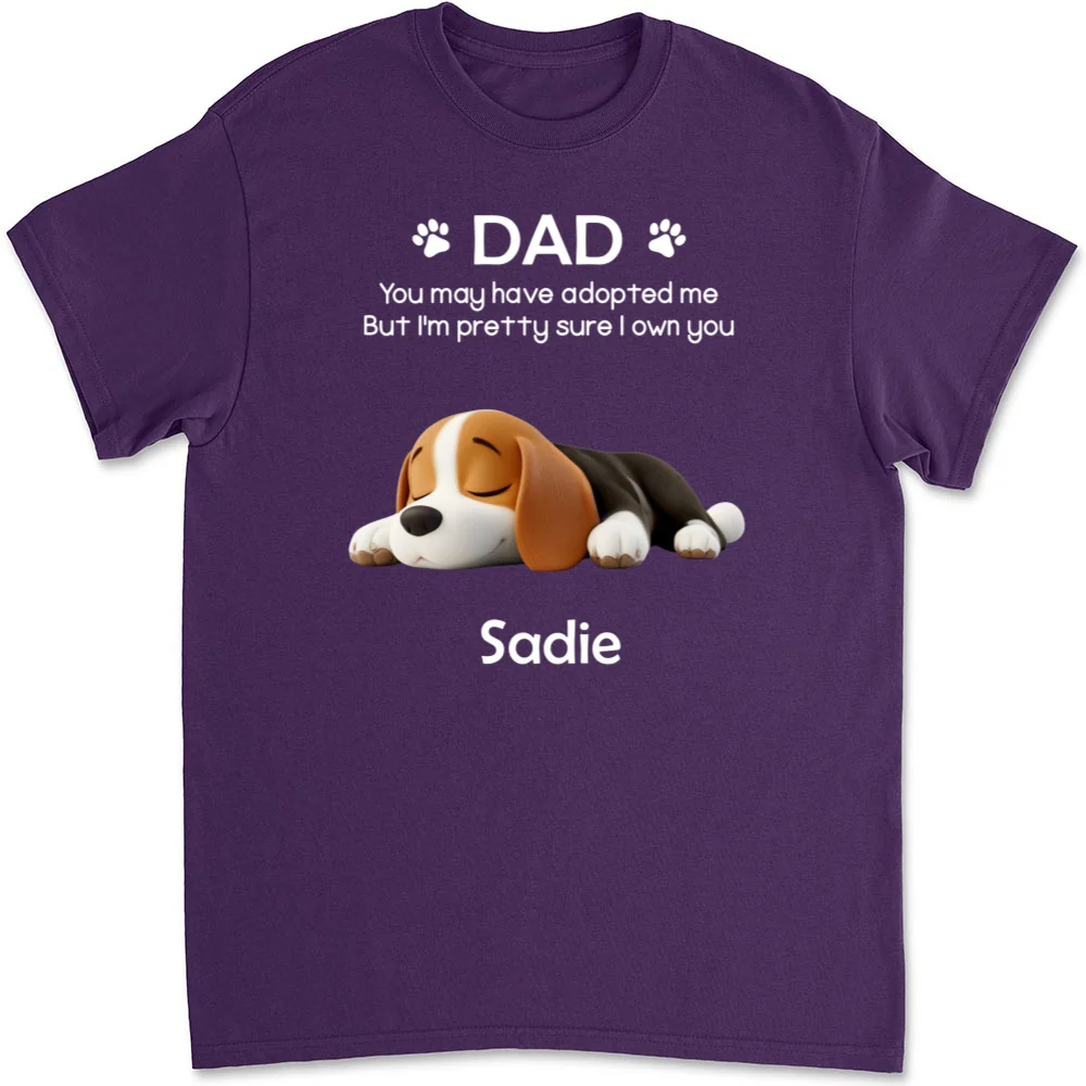 I Own You For Sure Version 2 - Personalized Custom Unisex T-shirt - Image 9